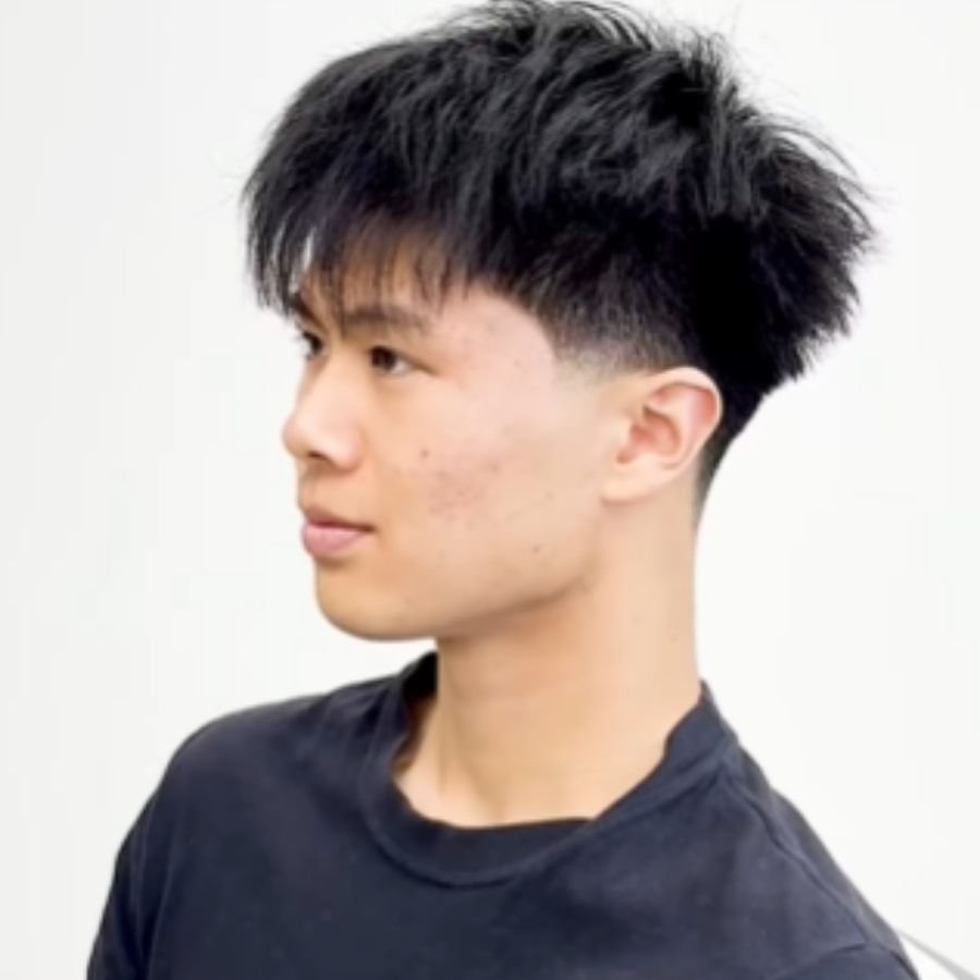 Asian Fringe Haircut