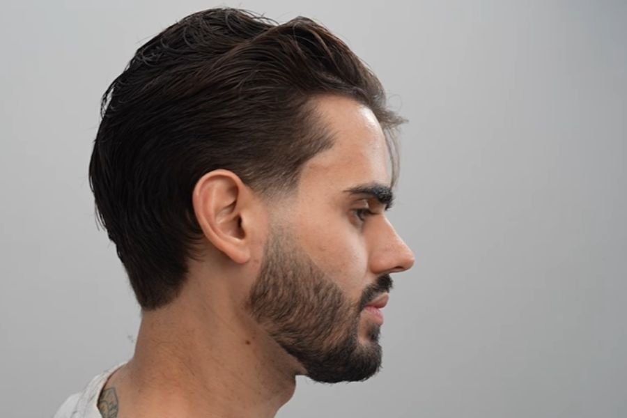 Brush Up with Low Taper haircut