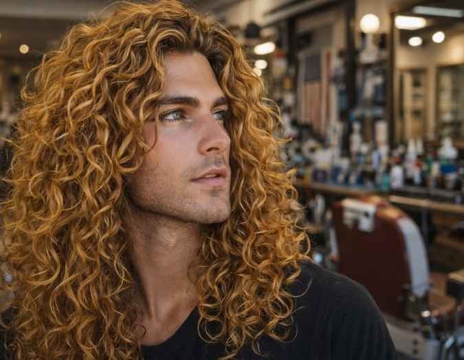 Chest Length Long Hairstyle