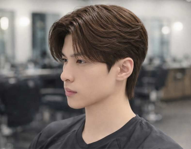 Curtain With Straight Hair