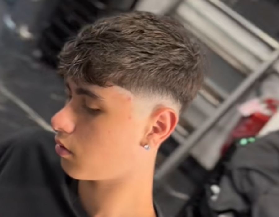 French Crop Low Taper Fade