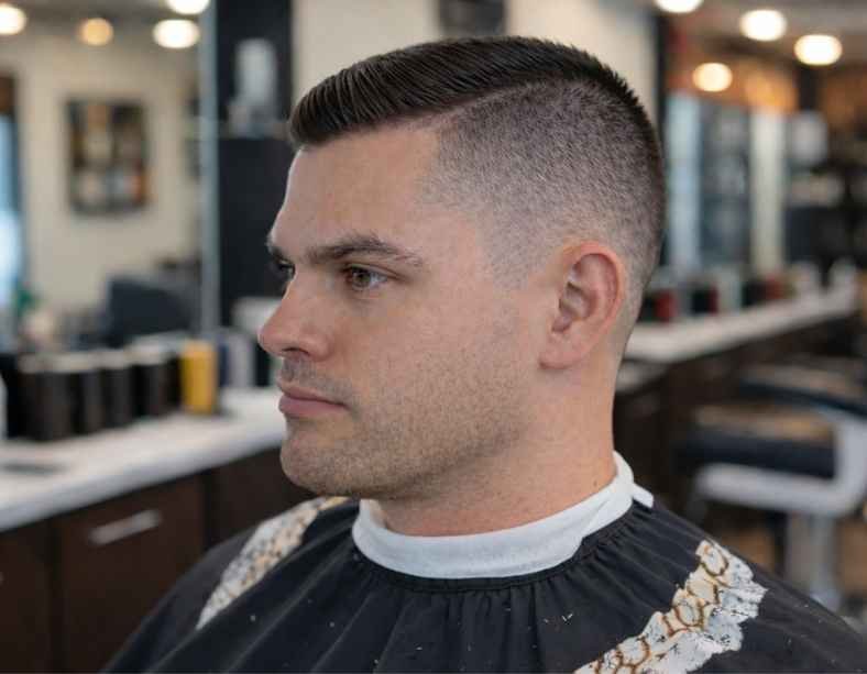 High and Tight Comb Over