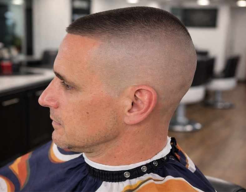 High and Tight Haircut with Fade
