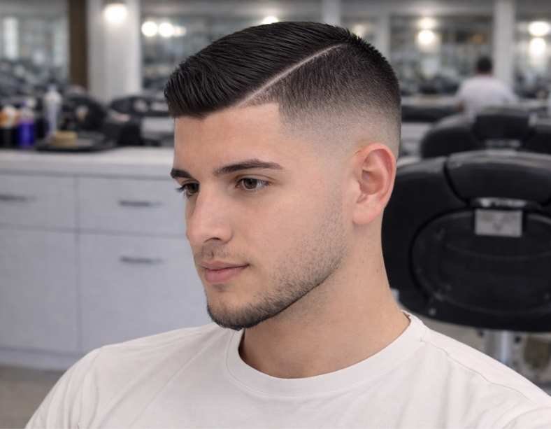 High and Tight Middle Part