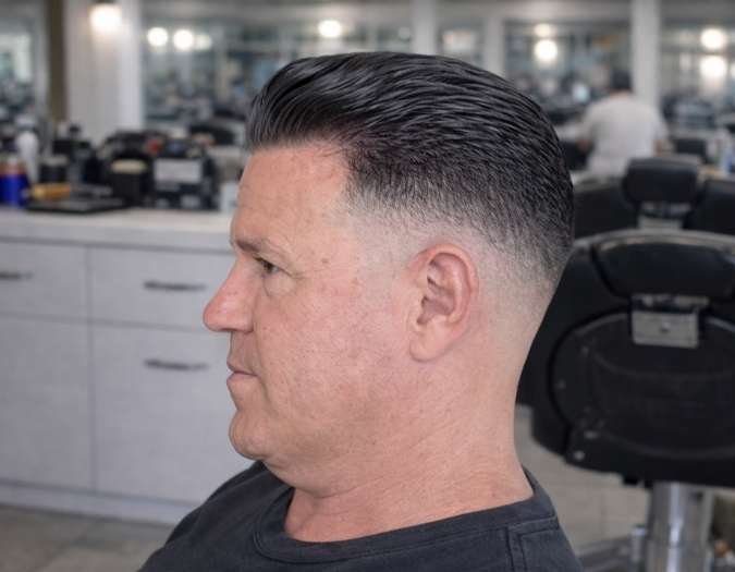 High and Tight Pompadour