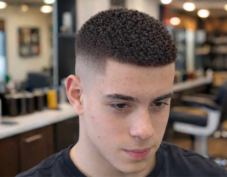 High and Tight for Wavy Hair