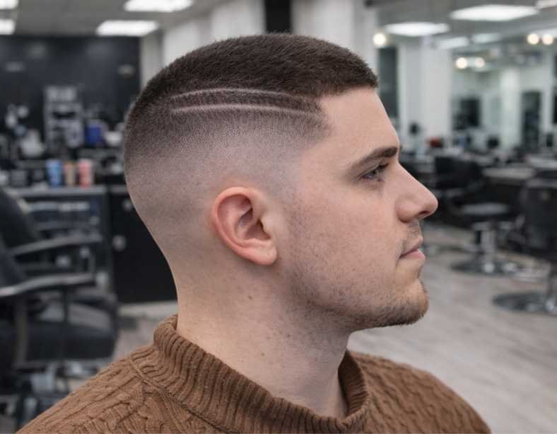 High and Tight with Line Up