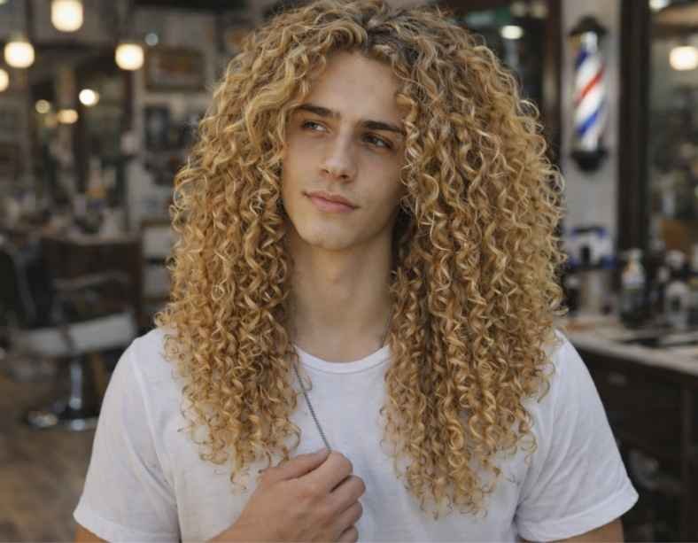 Long Curly Hairstyle