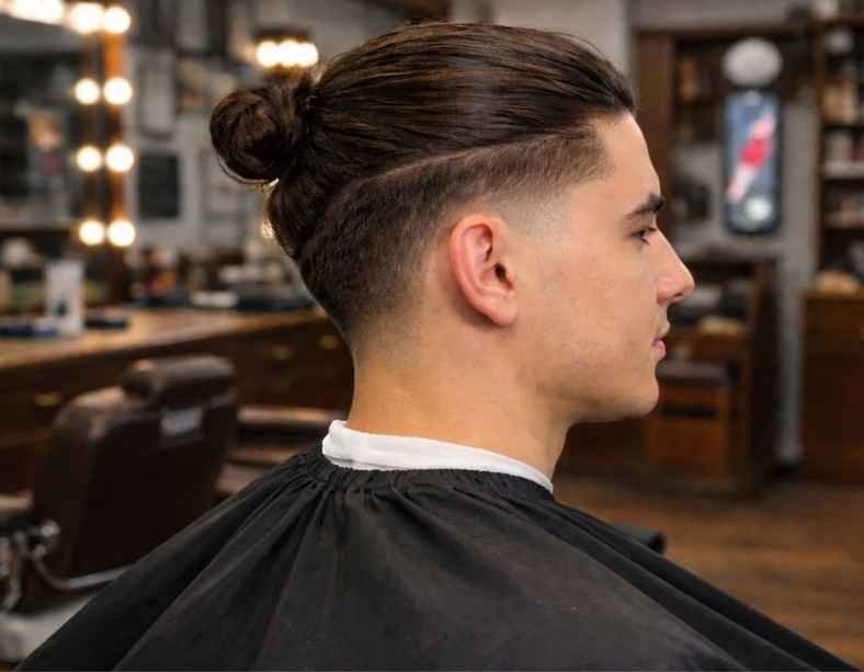 Long Hairstyle With Low Taper
