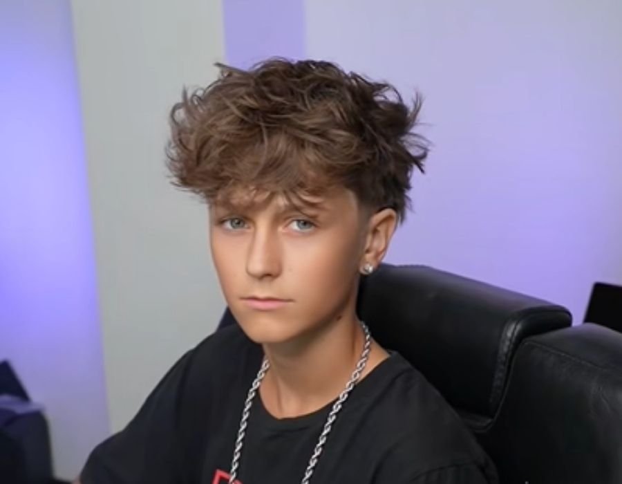 Low Taper Fade Messy Fringe