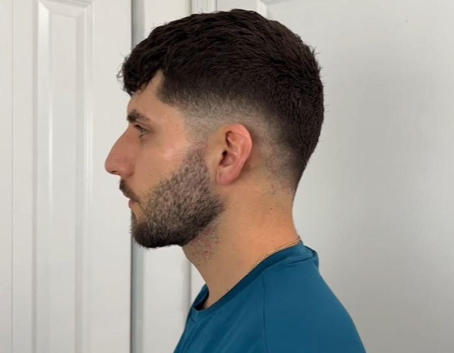  Low Taper Fade Mohawk​ hair style 