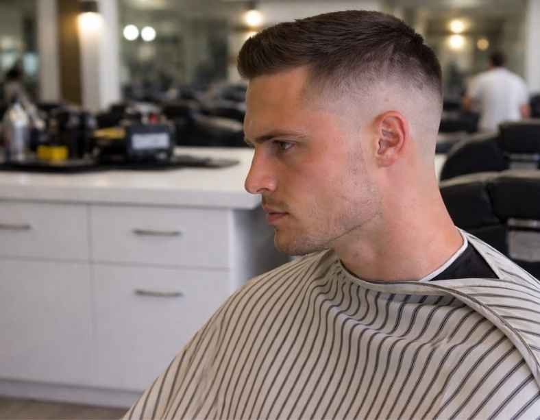 Medium High and Tight Haircut