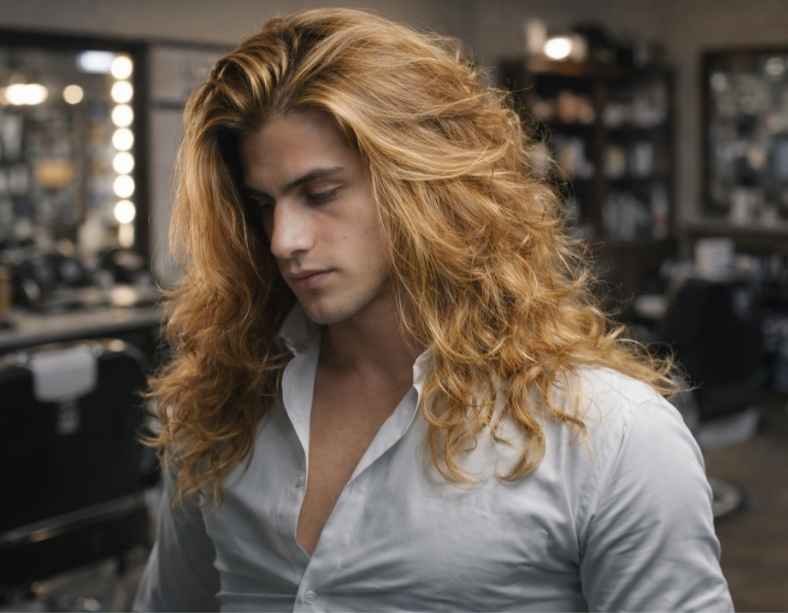 Samurai Long Hairstyle