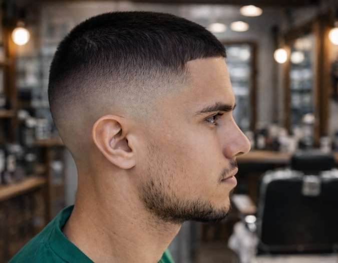Short Caesar Haircut