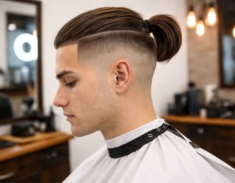 Straight Hair Ponytail