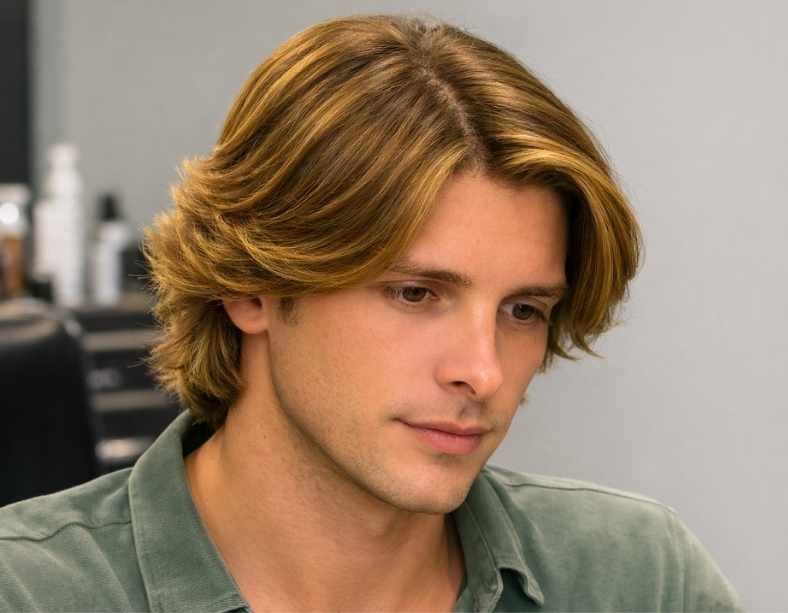 Straight Haircuts Men