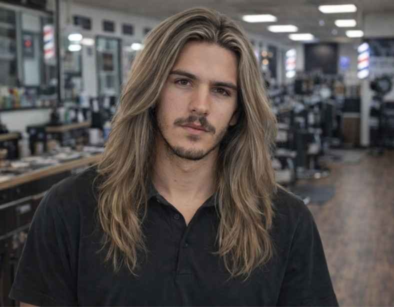 Straight Long Hair Youthful Look