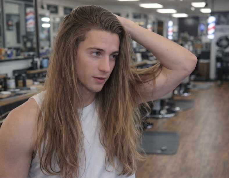 Straight Long Hair with Natural Flow