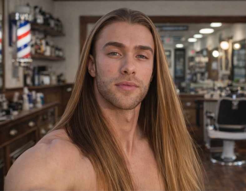 Straight Long Hair with Sleek Look