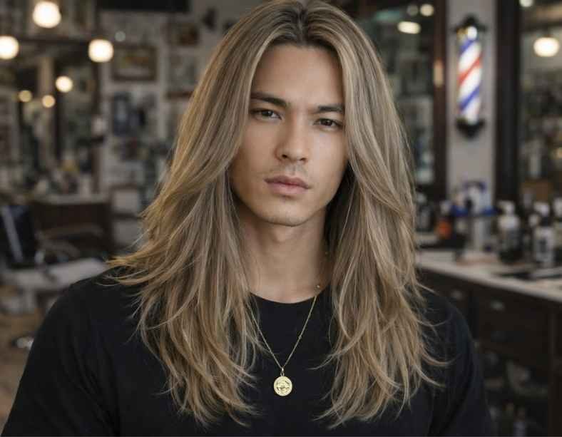 Straight Long Layered Hair