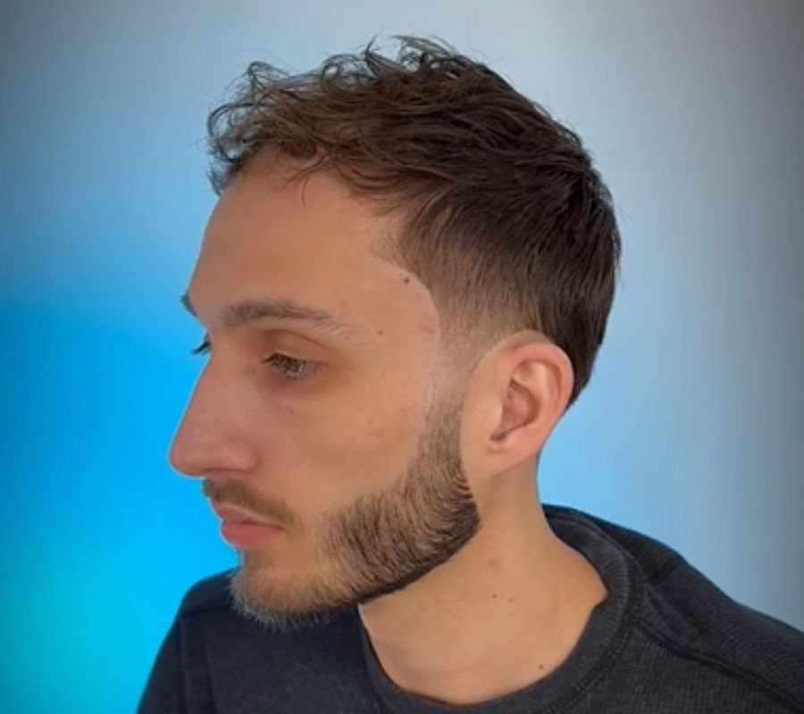 Textured Fringe for Thick Straight Hair