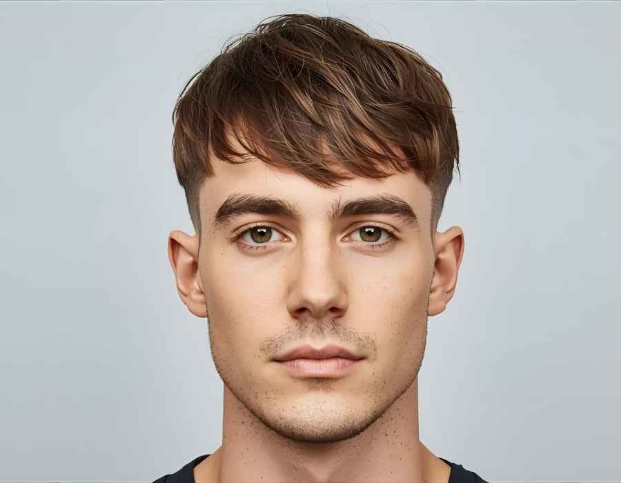 Textured Fringe with Undercut

