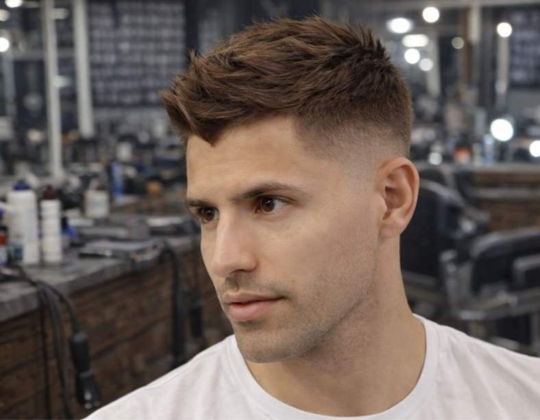Trending Stylish Mens Haircuts With a Widow’s Peak