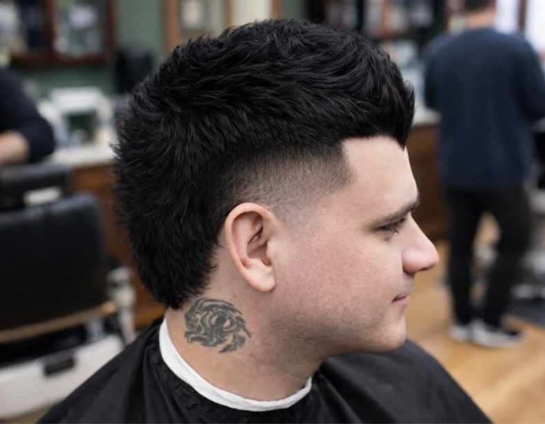 Widows Peak Haircuts With Mullet