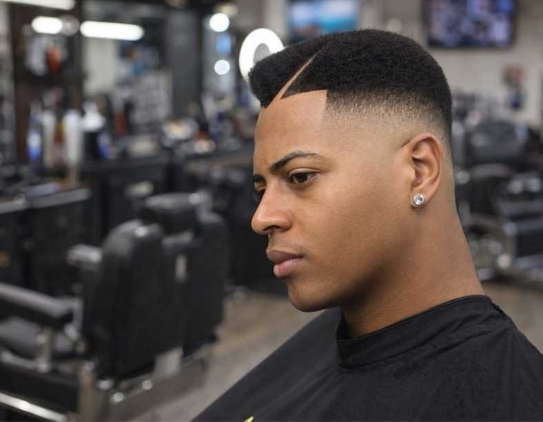 Widow’s Peak Haircuts for Black Men