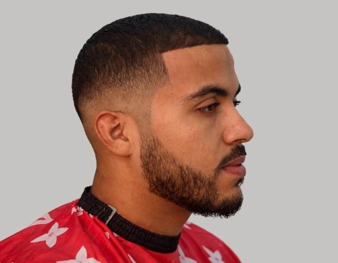 buzz cut fade