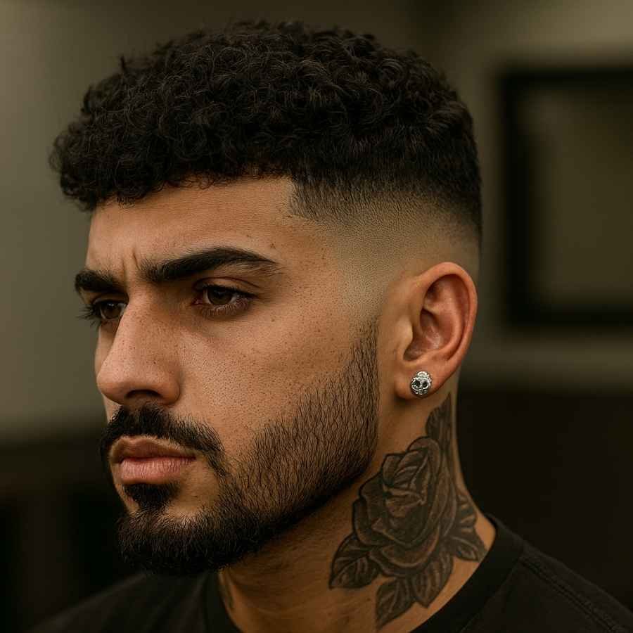 fringe with short hair