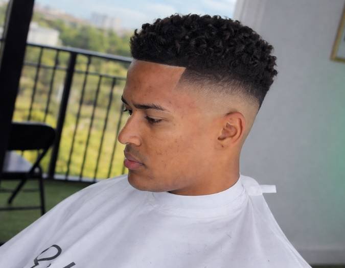 high skin fade