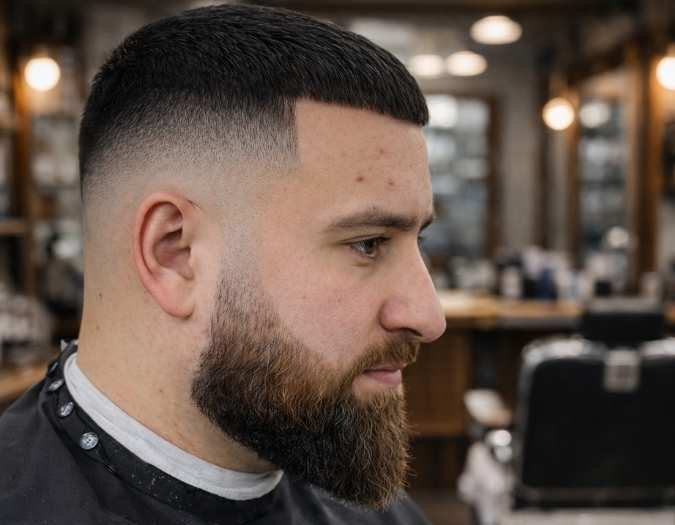 Light Caesar Haircut