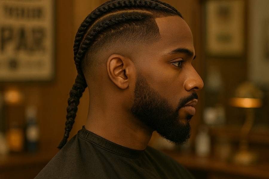 low taper braids