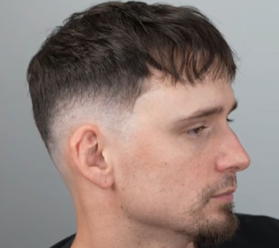 Textured Fringe with Thin Hair