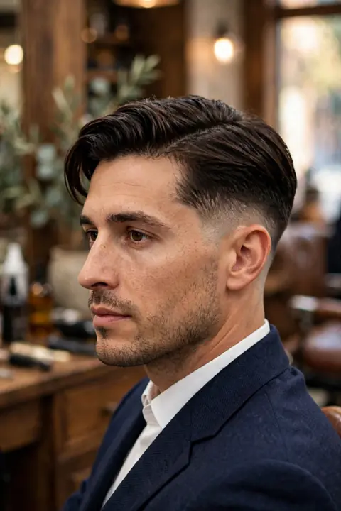 low taper elegante para oficina para hombre